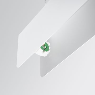 Sollux Lighting Spark lampa wisząca 1x8 W biała SL.1394