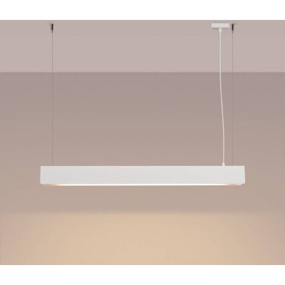 Sollux Lighting Spark lampa wisząca 1x8 W biała SL.1394