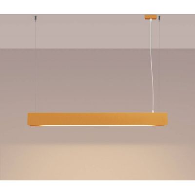 Sollux Lighting Spark lampa wisząca 1x8 W złota SL.1396