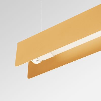 Sollux Lighting Spark lampa wisząca 1x8 W złota SL.1396