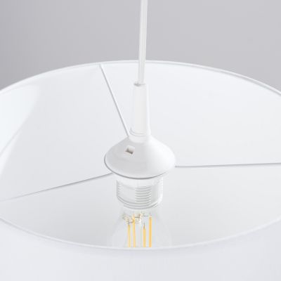 Sollux Lighting Nova lampa wisząca 1x15 W biała SL.1403