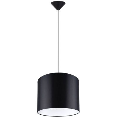 Sollux Lighting Nova lampa wisząca 1x15 W czarna SL.1405
