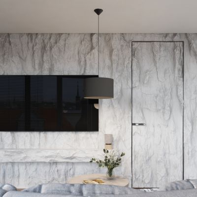 Sollux Lighting Nova lampa wisząca 1x15 W czarna SL.1406