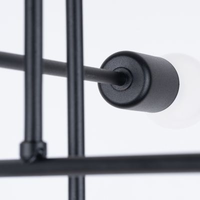 Sollux Lighting Norah lampa podsufitowa 6x15 W czarna SL.1453