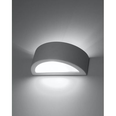 Sollux Lighting Atena kinkiet 1x15 W biały SL.1458