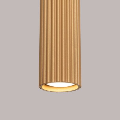 Sollux Lighting Karbon lampa wisząca 3x10 W złota SL.1556