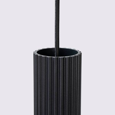 Sollux Lighting Karbon lampa wisząca 3x10 W czarna SL.1575