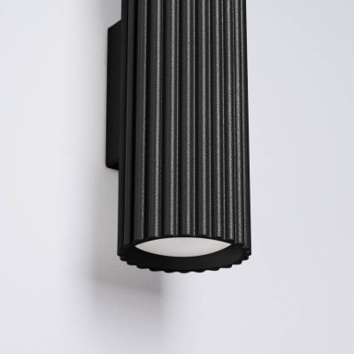 Sollux Lighting Karbon kinkiet 2x10 W czarny SL.1577