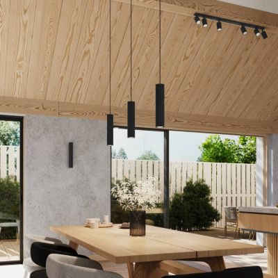 Sollux Lighting Karbon kinkiet 2x10 W czarny SL.1577