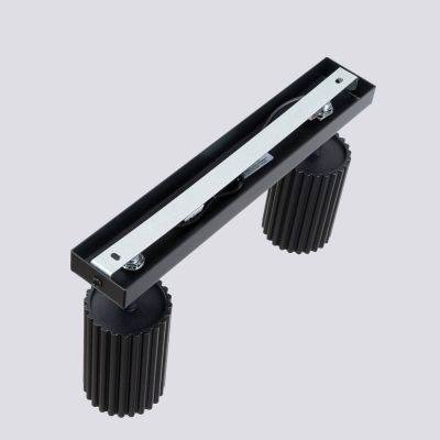 Sollux Lighting Karbon lampa podsufitowa 1x10 W czarna SL.1580