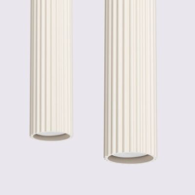 Sollux Lighting Karbon lampa wisząca 2x10 W beżowa SL.1593