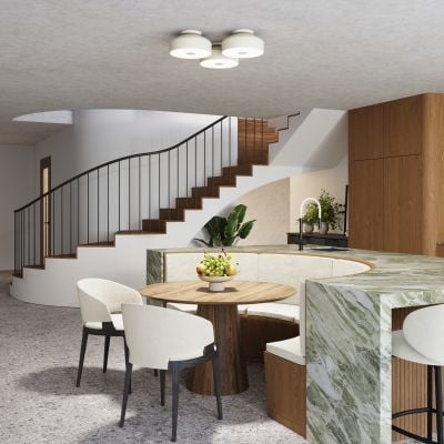 Sollux Lighting Omiq plafon 4x15 W beżowy SL.1679