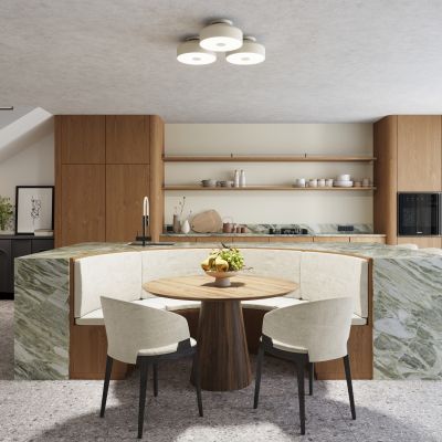 Sollux Lighting Omiq plafon 4x15 W beżowy SL.1679