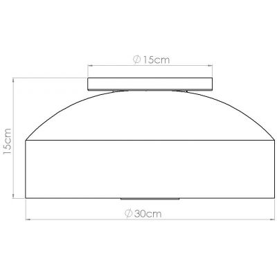 Sollux Lighting Omiq plafon 4x15 W zielony SL.1680