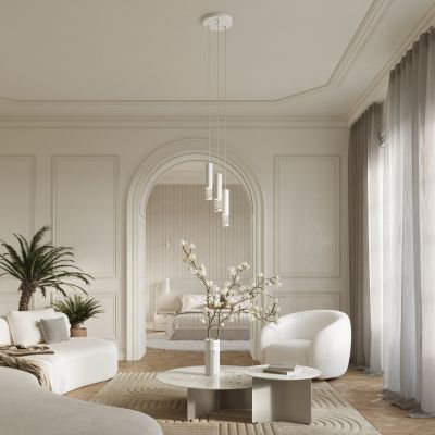 Sollux Lighting Lami lampa wisząca 3x10 W biała SL.1688