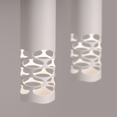 Sollux Lighting Liro lampa wisząca 2x10 W biała SL.1692