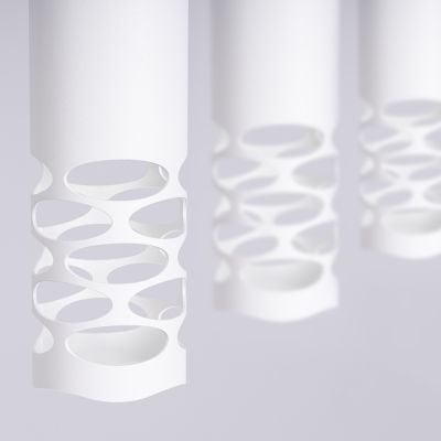 Sollux Lighting Liro lampa wisząca 3x10 W biała SL.1693