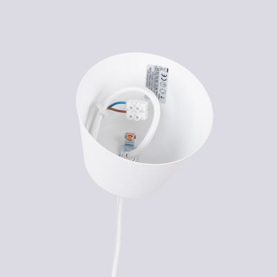 Sollux Lighting Bilo lampa wisząca 1x15 W biała SL.1702