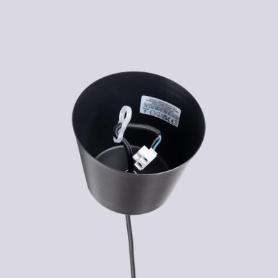 Sollux Lighting Bilo lampa wisząca 1x15 W czarna SL.1703