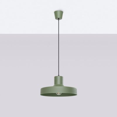 Sollux Lighting Bilo lampa wisząca 1x15 W zielona SL.1705