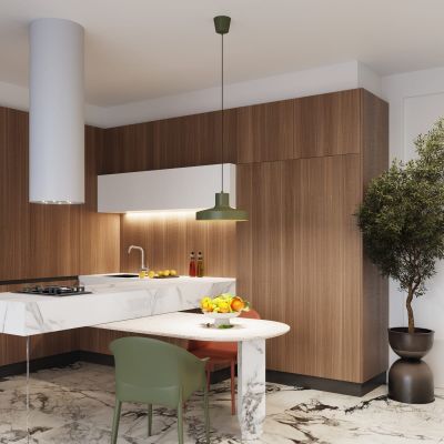 Sollux Lighting Bilo lampa wisząca 1x15 W zielona SL.1705