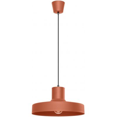 Sollux Lighting Bilo lampa wisząca 1x15 W czerwona SL.1706