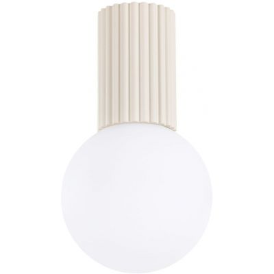 Sollux Lighting Halo lampa podsufitowa 1x8 W biała-beżowa SL.1718