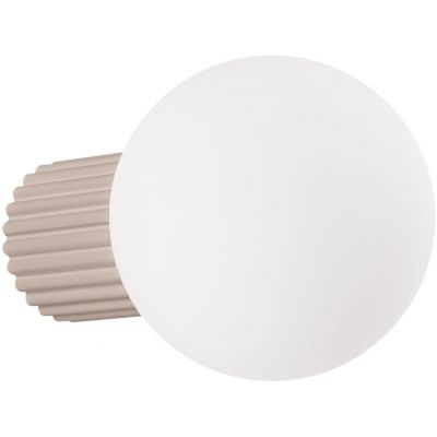 Sollux Lighting Halo kinkiet 1x8 W biały/taupe SL.1742
