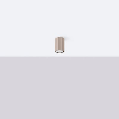 Sollux Lighting Karbon lampa podsufitowa 1x10 W kaszmirowa SL.1758