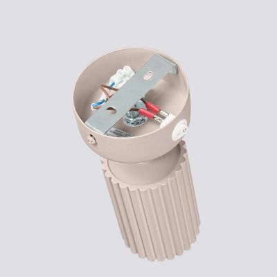 Sollux Lighting Karbon kinkiet z włącznikiem 1x10 W kaszmir SL.1762