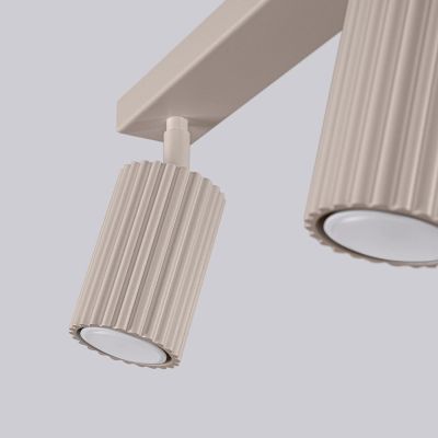 Sollux Lighting Karbon lampa podsufitowa 2x10 W kaszmirowa SL.1763