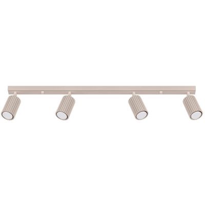 Sollux Lighting Karbon lampa podsufitowa 4x10 W kaszmirowa SL.1765