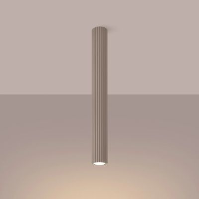 Sollux Lighting Karbon lampa podsufitowa 1x10 W kaszmirowa SL.1767