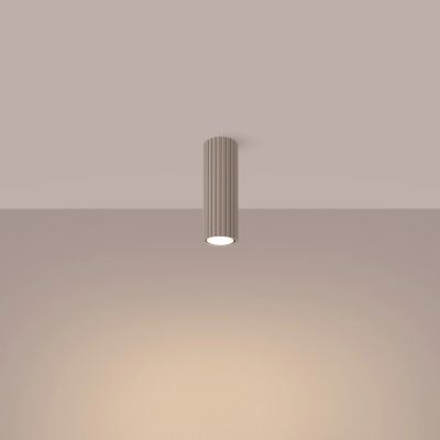 Sollux Lighting Karbon lampa podsufitowa 1x10 W kaszmirowa SL.1771