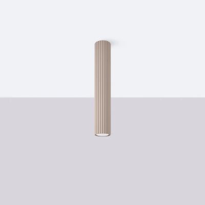 Sollux Lighting Karbon lampa podsufitowa 1x10 W kaszmirowa SL.1772