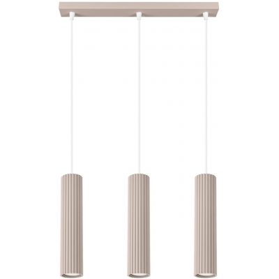 Sollux Lighting Karbon lampa wisząca 3x10 W kaszmir SL.1774
