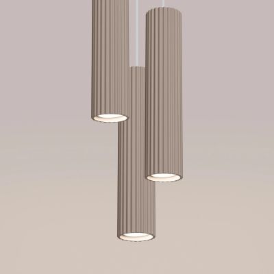 Sollux Lighting Karbon lampa wisząca 3x10 W kaszmir SL.1775