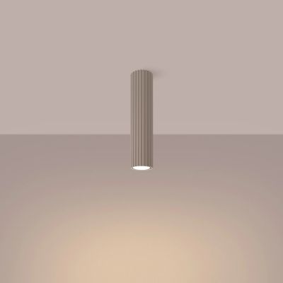 Sollux Lighting Karbon lampa podsufitowa 1x10 W kaszmir SL.1778