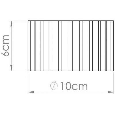 Sollux Lighting Aura lampa podsufitowa 1x10 W biała SL.1782