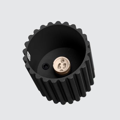 Sollux Lighting Aura lampa podsufitowa 1x10 W czarna SL.1787