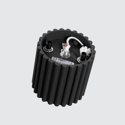 Sollux Lighting Aura lampa podsufitowa 1x10 W czarna SL.1787