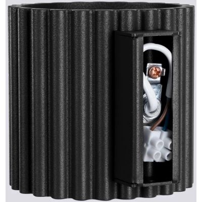 Sollux Lighting Aura kinkiet 1x10 W czarny SL.1786