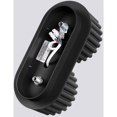 Sollux Lighting Aura lampa podsufitowa 2x10 W czarna SL.1788