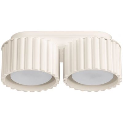 Sollux Lighting Aura lampa podsufitowa 2x10 W beżowa SL.1793