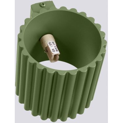 Sollux Lighting Aura kinkiet 1x10 W zielony oliwkowy SL.1796