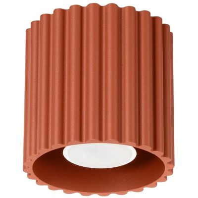 Sollux Lighting Aura lampa podsufitowa 1x10 W orcha czerwona SL.1799