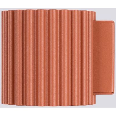 Sollux Lighting Aura kinkiet 1x10 W ochra czerwona SL.1801