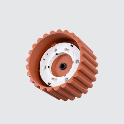 Sollux Lighting Aura lampa podsufitowa 1x10 W ochra czerwona SL.1802