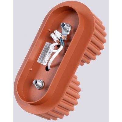 Sollux Lighting Aura lampa podsufitowa 2x10 W ochra czerwona SL.1803