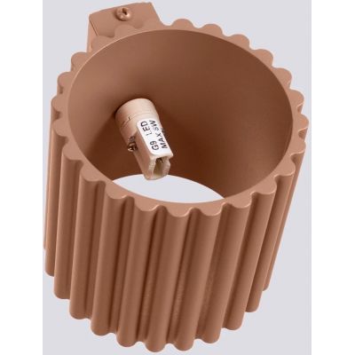 Sollux Lighting Aura kinkiet 1x10 W mocca SL.1806